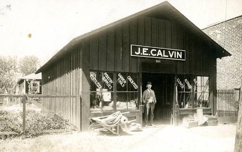 J.E. Calvin Store Front