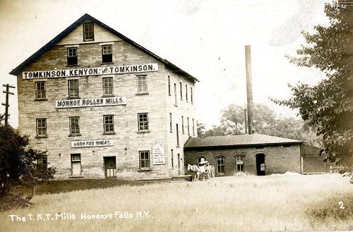 Tomkinson, Kenyon and Tomkinson Monroe Roller Mills, Honeoye Falls, N.Y