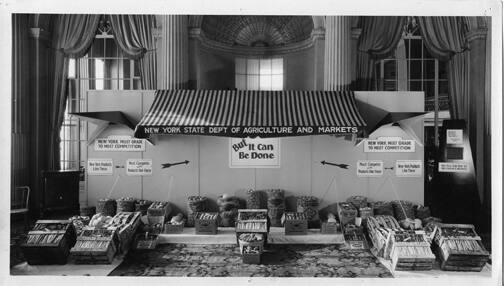 New York State Department of Agriculture and Markets Produce Display