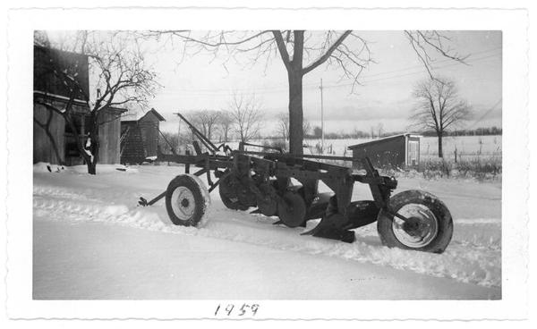 Four-Bottom Oliver Plow