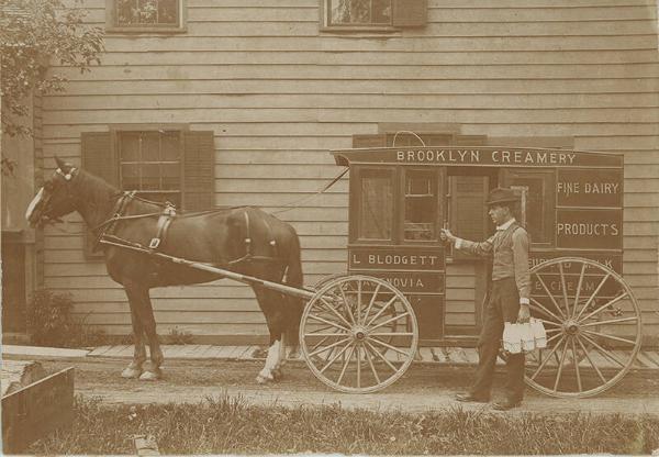 Brooklyn Creamery Wagon