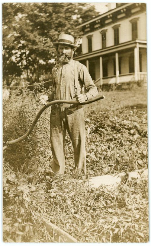 Farmer with Scythe