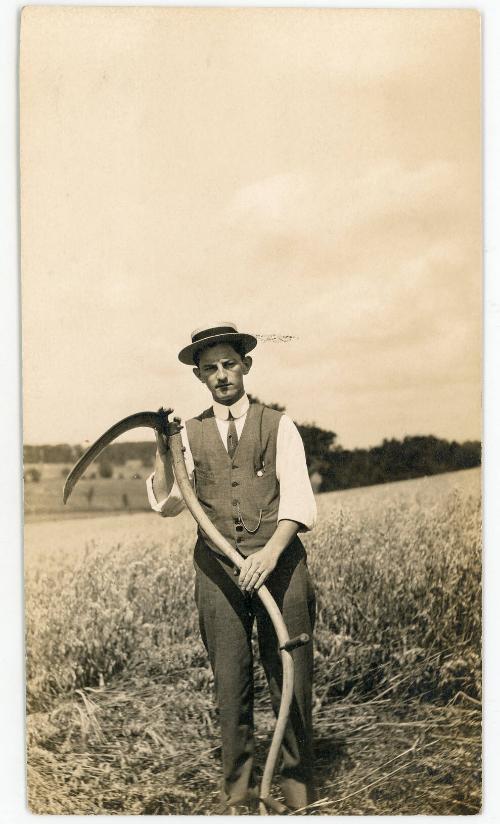 Man with Scythe