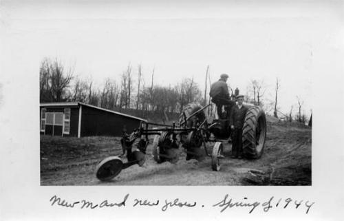 Farmall M and Plow