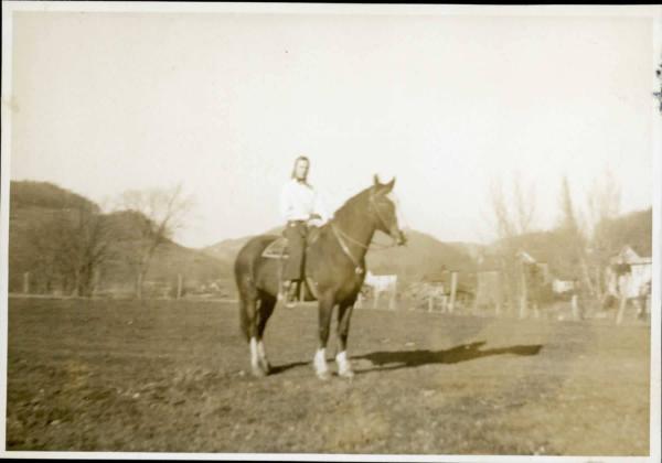 Posing on a Horse