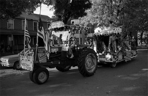 Farmers of America Parade Float, Front View