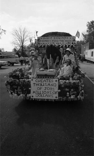 Farmers of America Parade Float, Back View