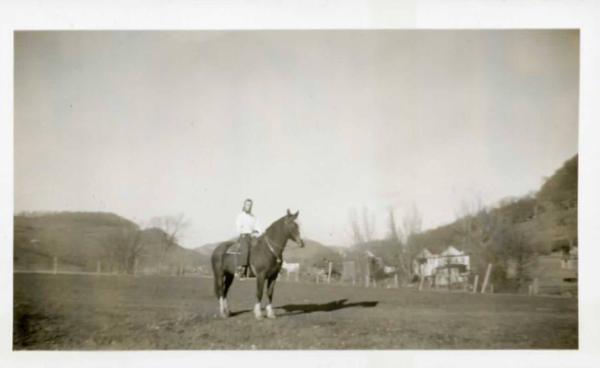 Posing on a Horse 2