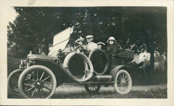 A Group in a Car