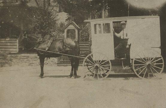 Man on Milk Wagon