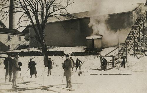 Ice Harvest for Greene, NY Creamery