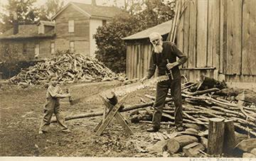 Sawing Wood