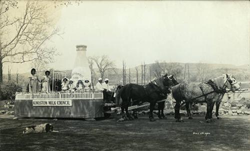 Kingston Milk Council Parade Float 
