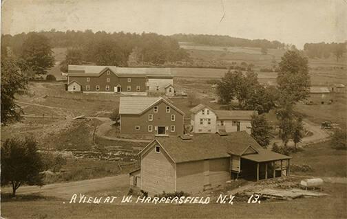 View of Harpersfield, NY 
