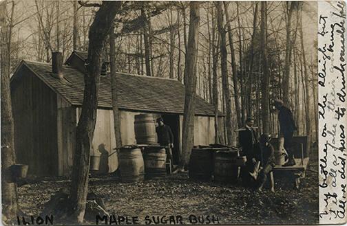 Maple Sugar Shack in Ilion, New York 
