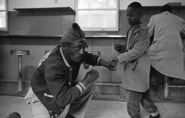 Portrait of Two African American Males