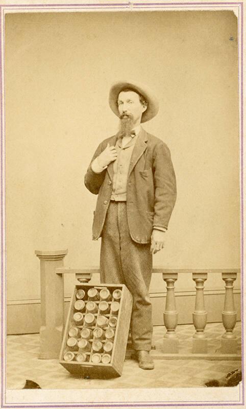 Man with Cans, Portrait