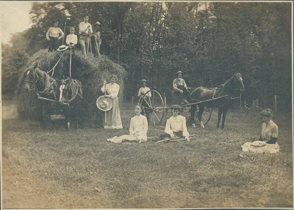 Family Portrait on the Doyle Farm 
