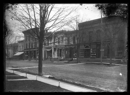 Storefronts in Franklin, New York 
