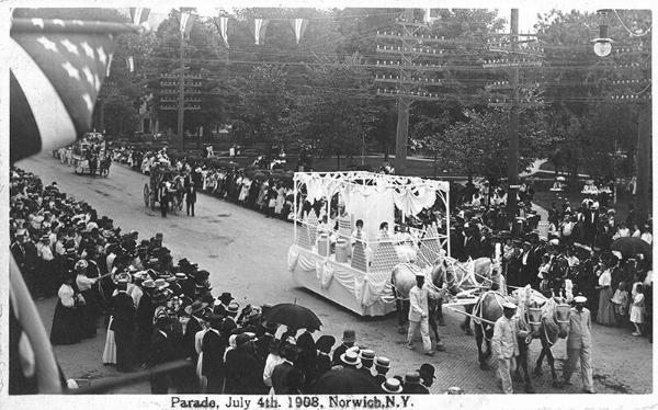 Borden Milk Parade Float 
