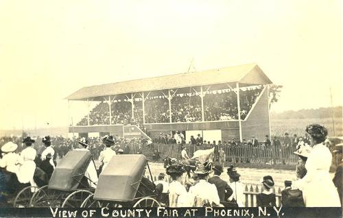 View of County Fair at Phoenix, NY 
