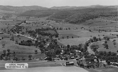 Aerial Photo of Warnerville, NY