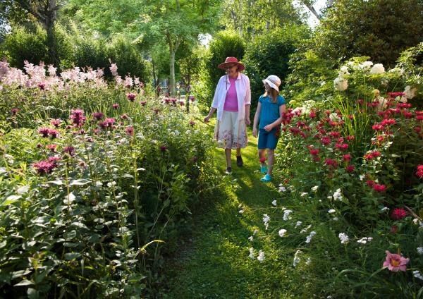 Flower Garden Path 
