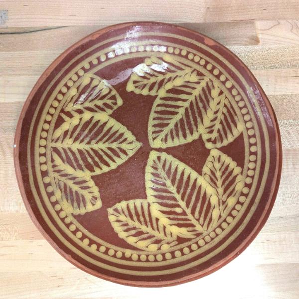 Redware Plate
