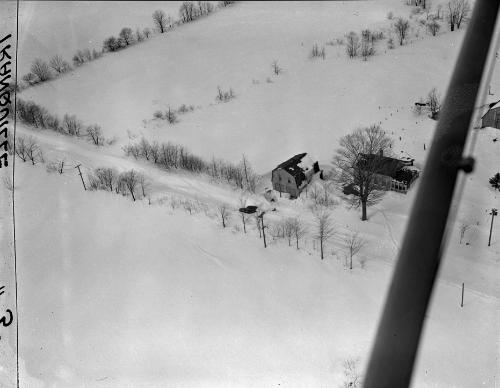 Snowstorm in Oneida County, New York