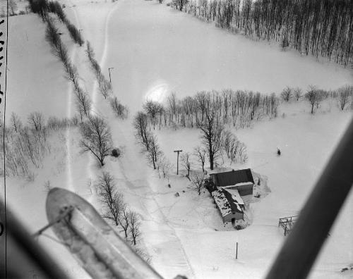 Snowstorm in Oneida County, New York