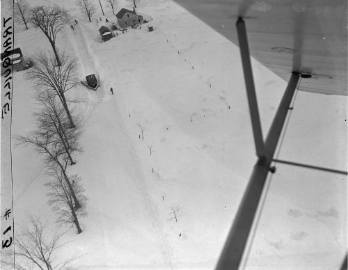 Snowstorm in Oneida County, New York