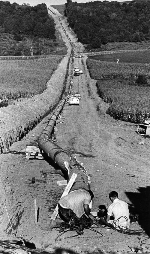 Natural Gas Line near Deansboro