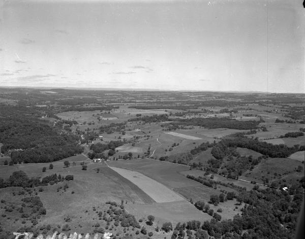 Aerial of West Canada Valley, New York