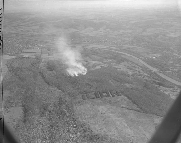 Forest Fire in Herkimer County, New York