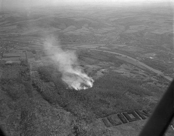 Forest Fire in Herkimer County, New York