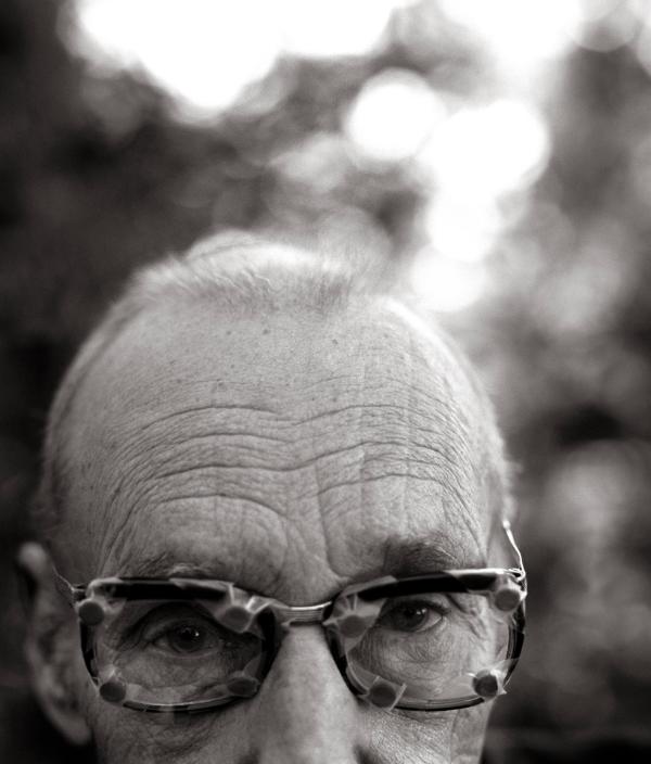 William S. Burroughs (Glasses), Kansas 1990