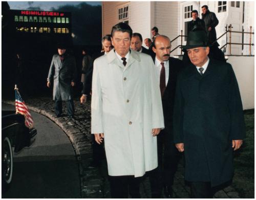 Breakup of Reagan-Gorbachev Summit, Reykjavik, Iceland 1986