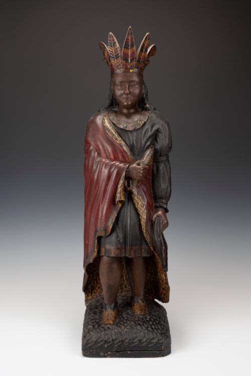 Cigar Store Figure, Indian Princess