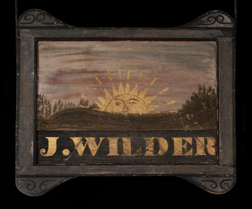 J. Wilder Tavern Sign