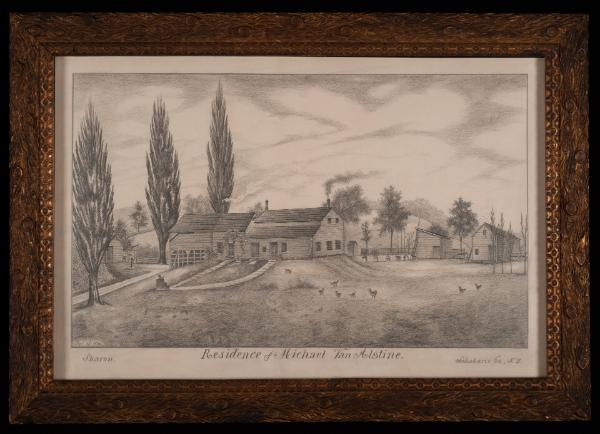 Residence of Michael Van Alstine, Sharon, Schoharie Co., N.Y.