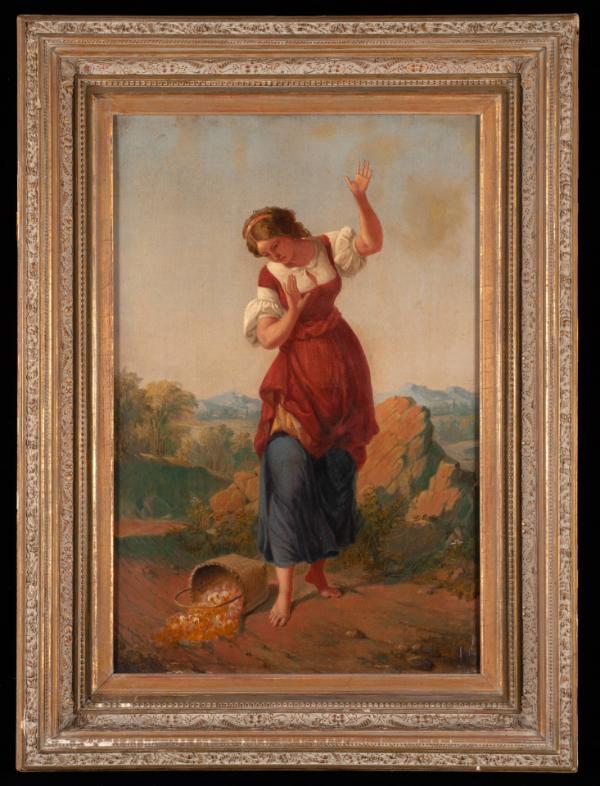 Young Lady Without Basket