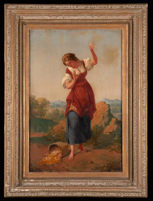 Young Lady Without Basket