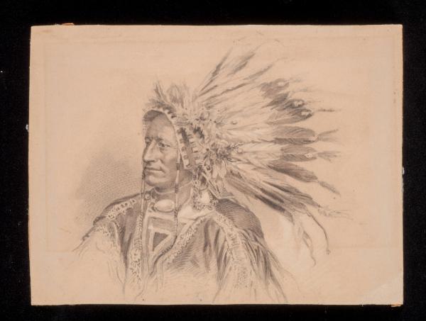 Portrait of a Native Man