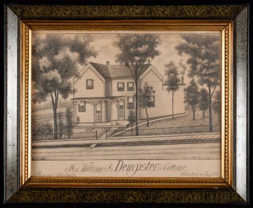 Mr. William Dempster's Cottage, Sharon Springs, Schoharie Co., N.Y.