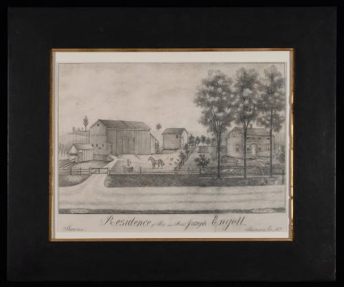 Residence of Mr. and Mrs. Joseph Engell, Sharon, Schoharie Co., N.Y.