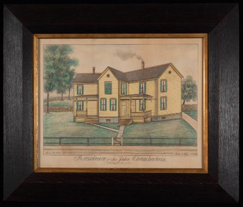 Residence of Mr. John Chamberlain, Fultonville, N.Y.
