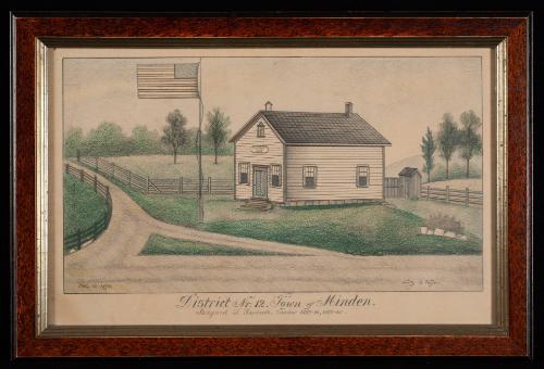 District Nr. 12, Town of Minden, N.Y., Bayard Garlock, Teacher, 1889-1890, 1894-1895