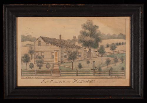 L. Mower's old Homestead, Brookmans Corners, N.Y.