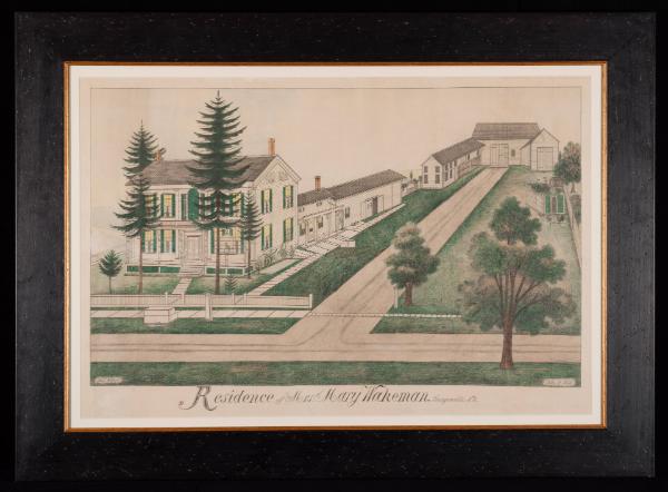 Residence of Mrs. Mary Wakeman, Lawyersville, N.Y.