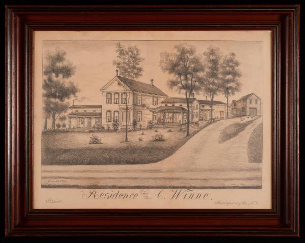 Residence of Mr. and Mrs. C. Winne, Blaine, Montgomery Co., N.Y.